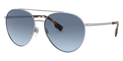 Burberry™ Gloucester BE3115 Aviator Sunglasses 